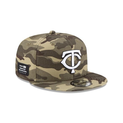 Sapca New Era Minnesota Twins MLB Armed Forces Weekend 9FIFTY Snapback - Verzi